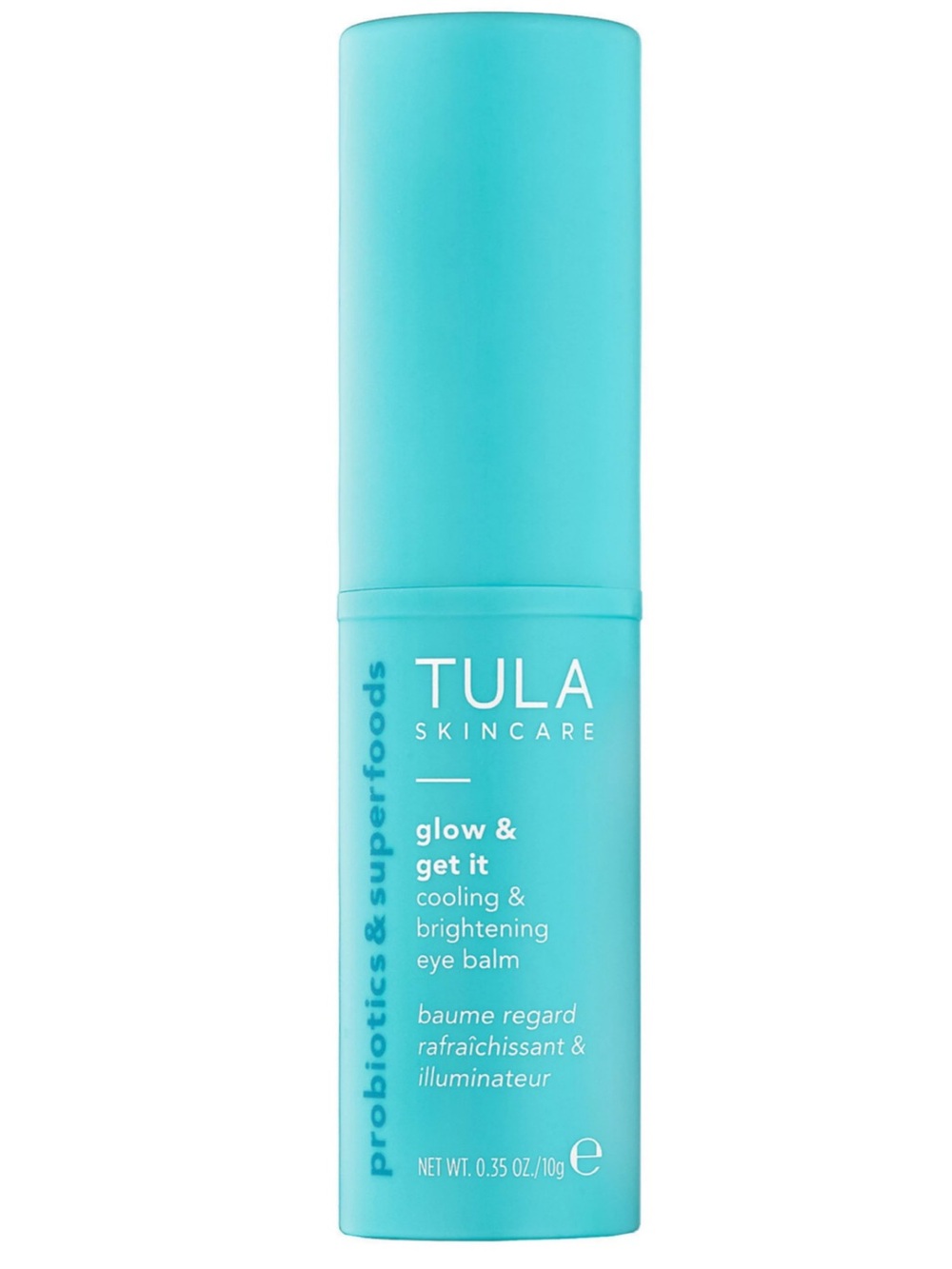 Tula Glow & Get It Cooling & Brightening Eye Balm.